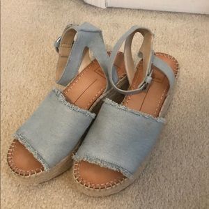 dolce vita size 7 wedges